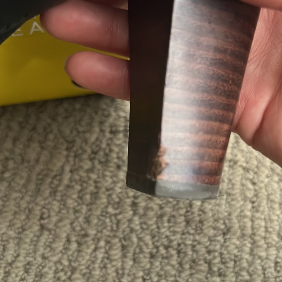 Kenneth Cole Reaction Hook-Key Le black, leather heels/sandals - Picture 9 of 9